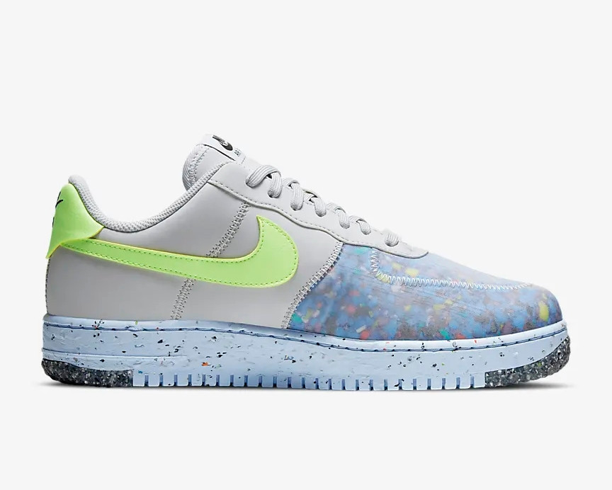 nike air force one white barely volt