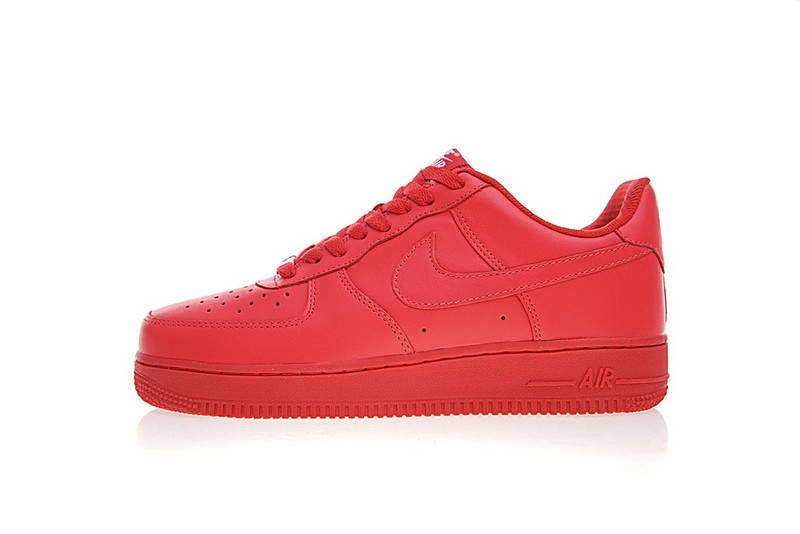 nike air force 1 low triple red