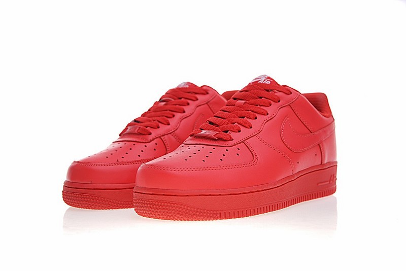 nike air force 1 low triple red