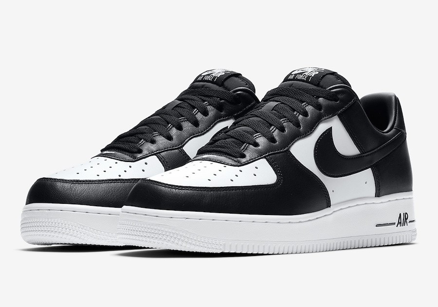 Nike Air Force 1 Low Panda White Black Sneakers Shoes AQ4134-601 - Febbuy