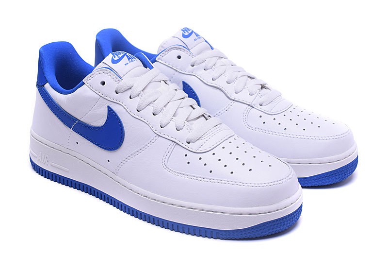nike white with blue