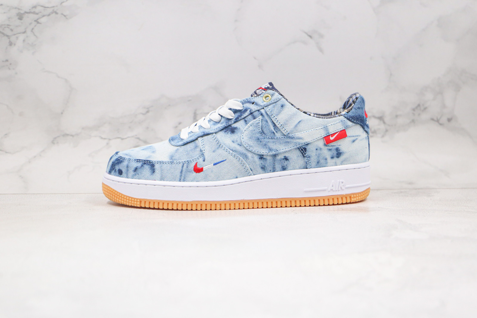 red denim air force 1