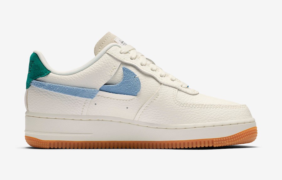air force 1 vandalized sail green blue