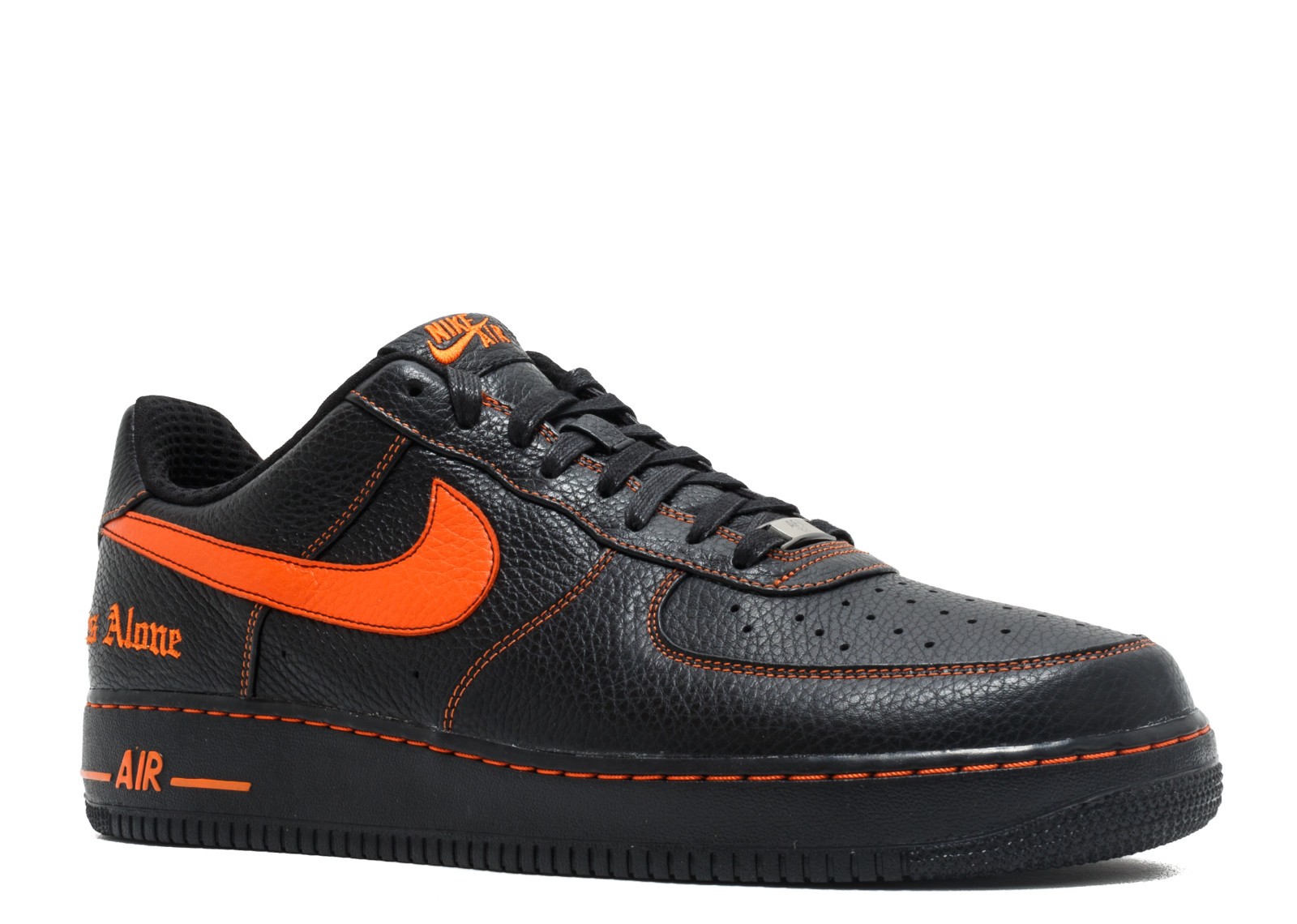 nike black and orange boots