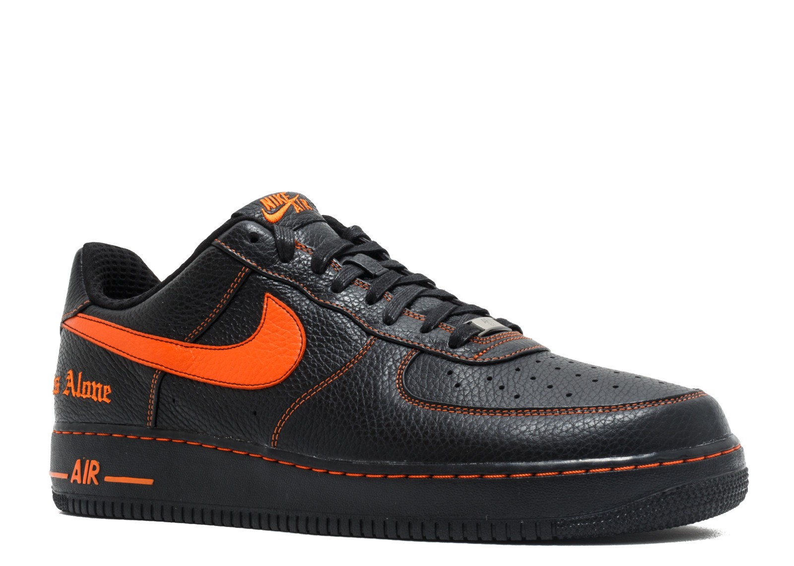 Nike Lab X Vlone Air Force 1 Vlone Orange Black Blaze AA5360-001 - Febbuy