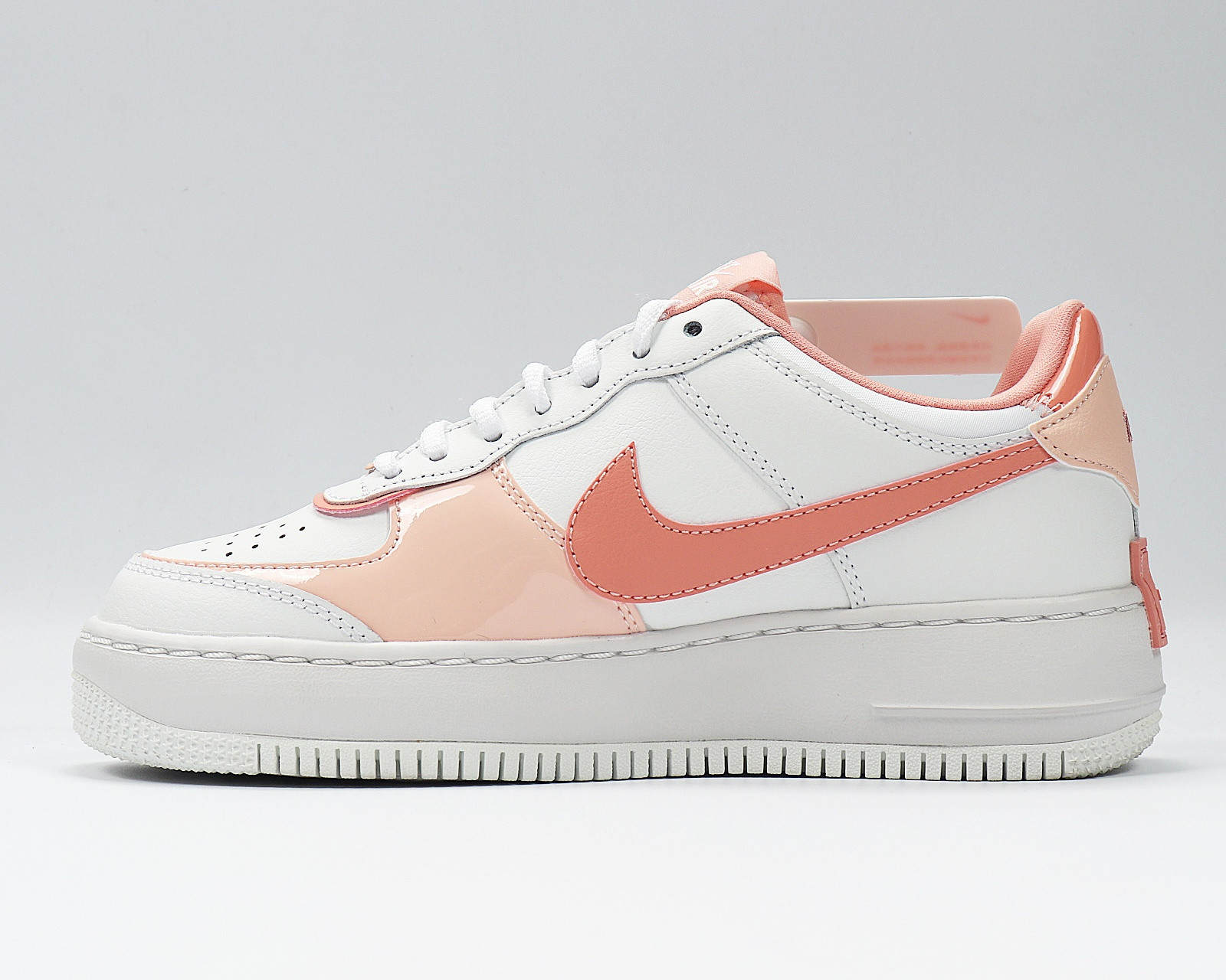 nike shadow white pink