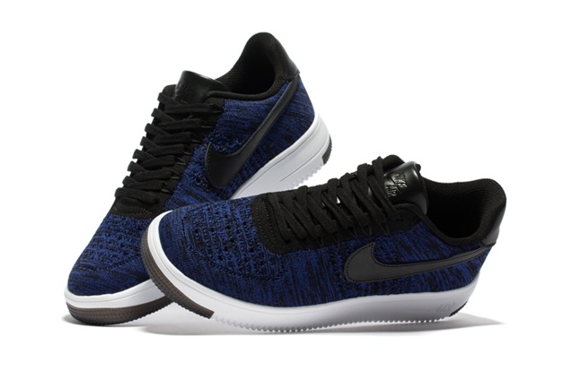 dark blue air force ones