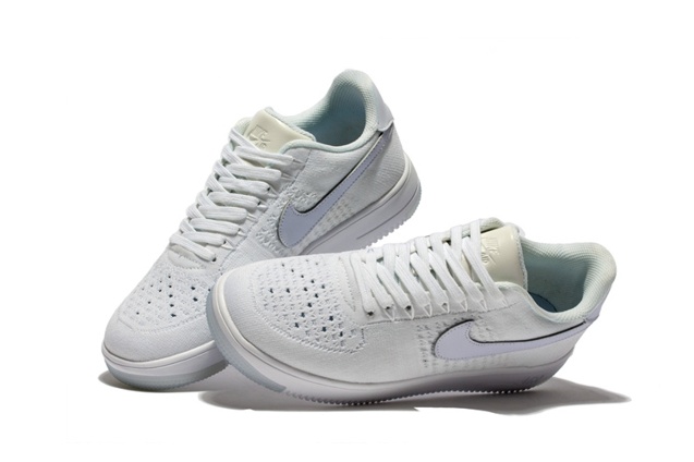 air force 1 flyknit white ice