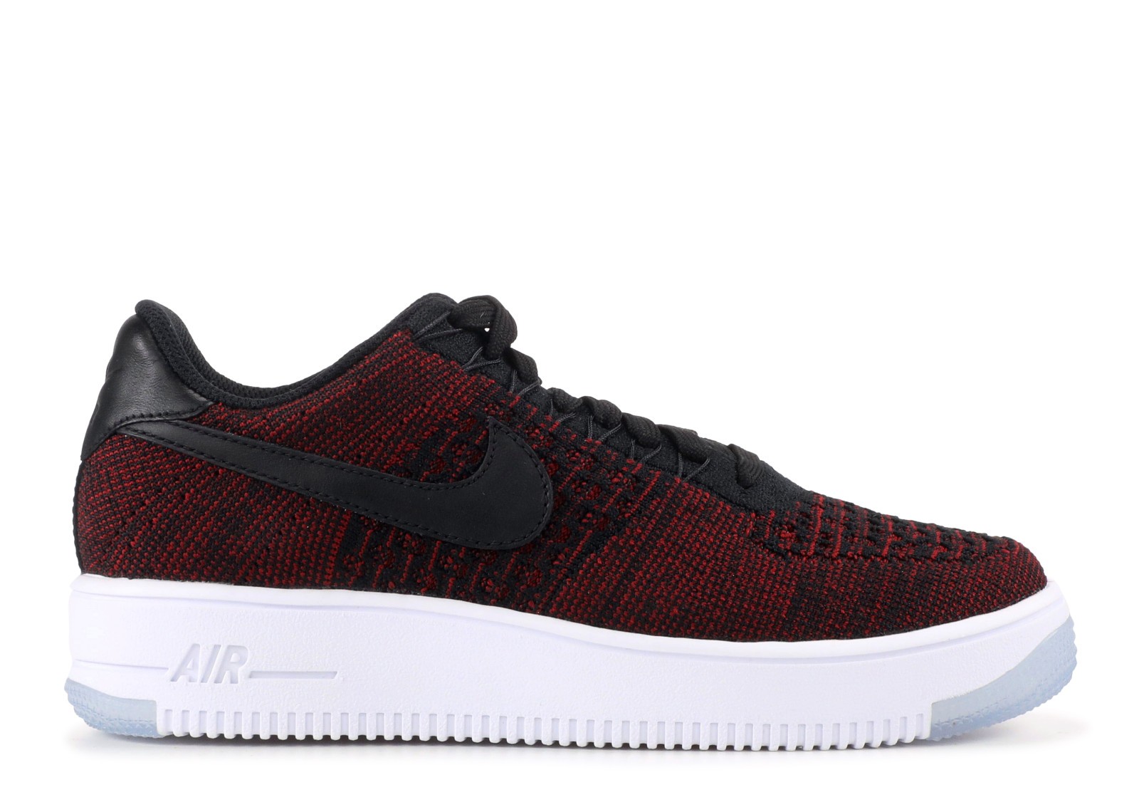 red flyknit air force 1