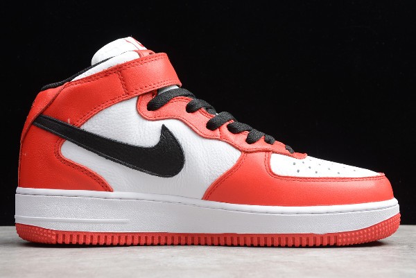 nike af 1 red and white