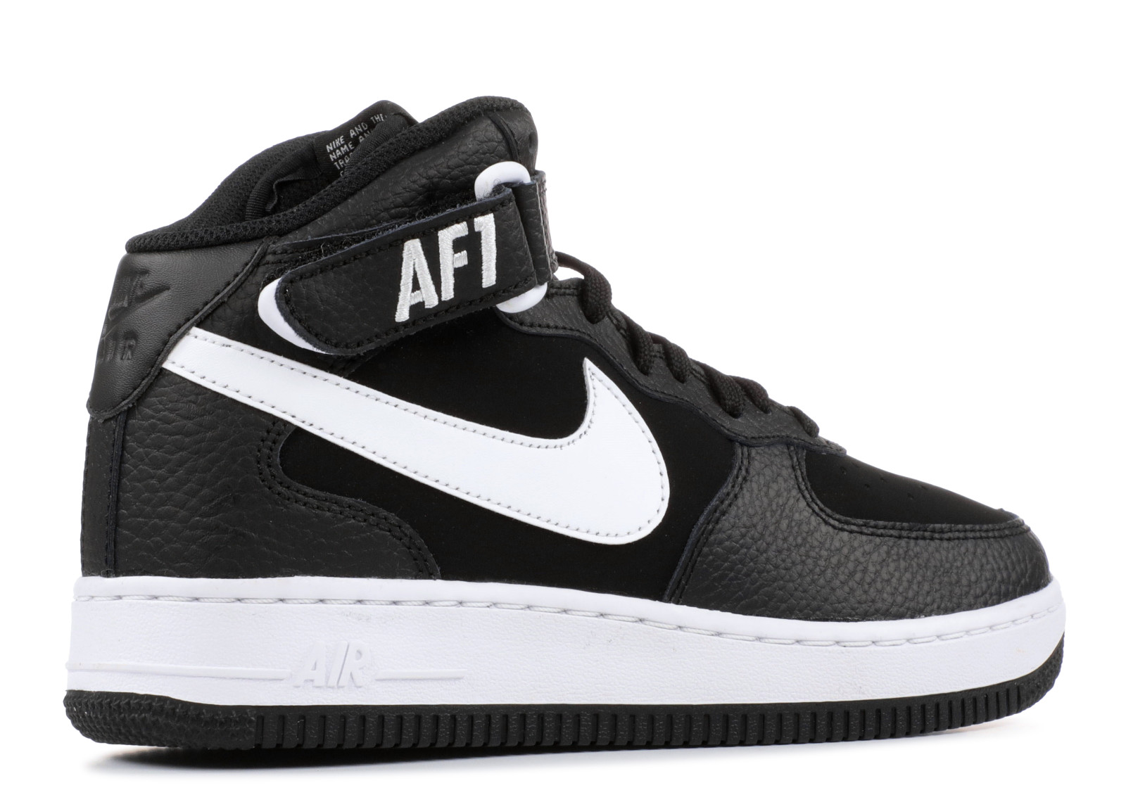 Air Force 1 Mid GS White Black 314195-038 - Febbuy