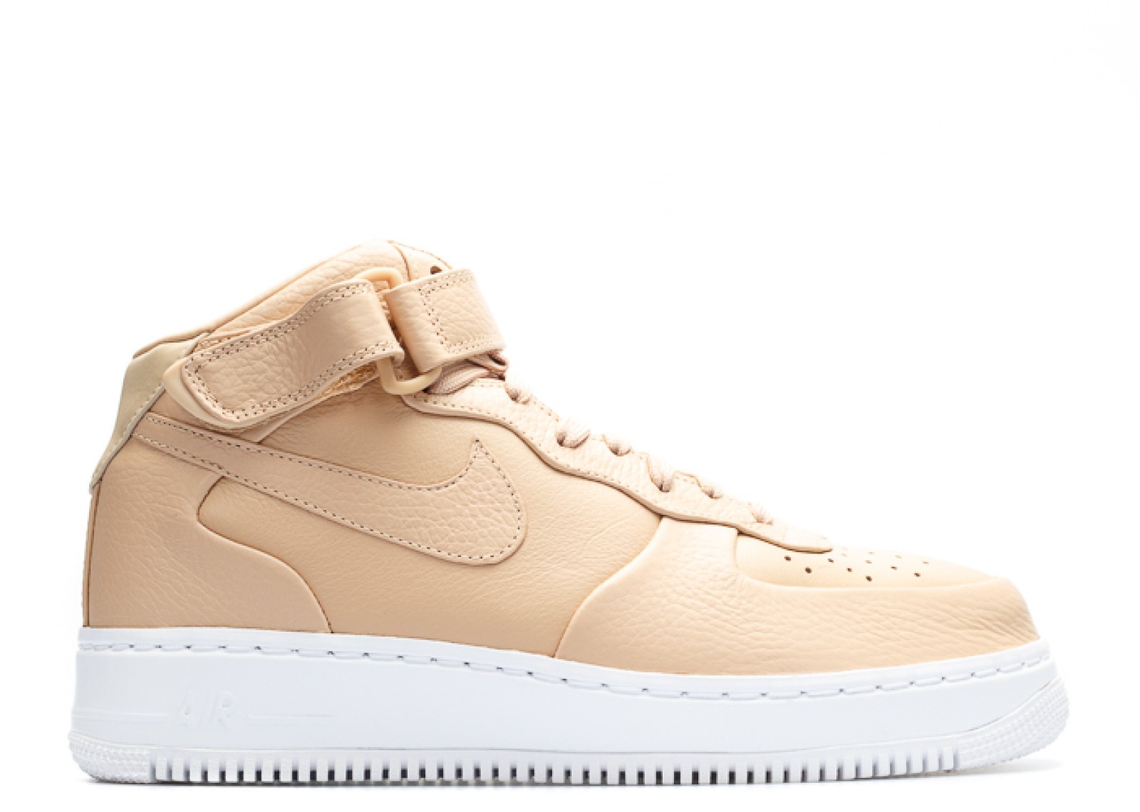 nikelab air force 1 mid vachetta tan