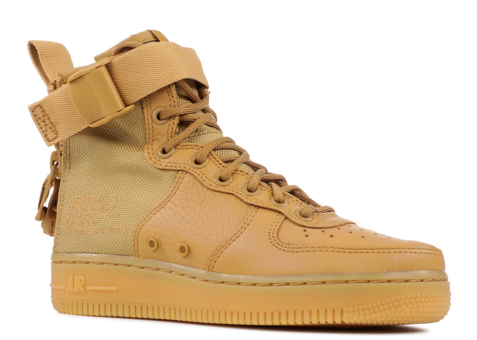 nike af1 grey and gold