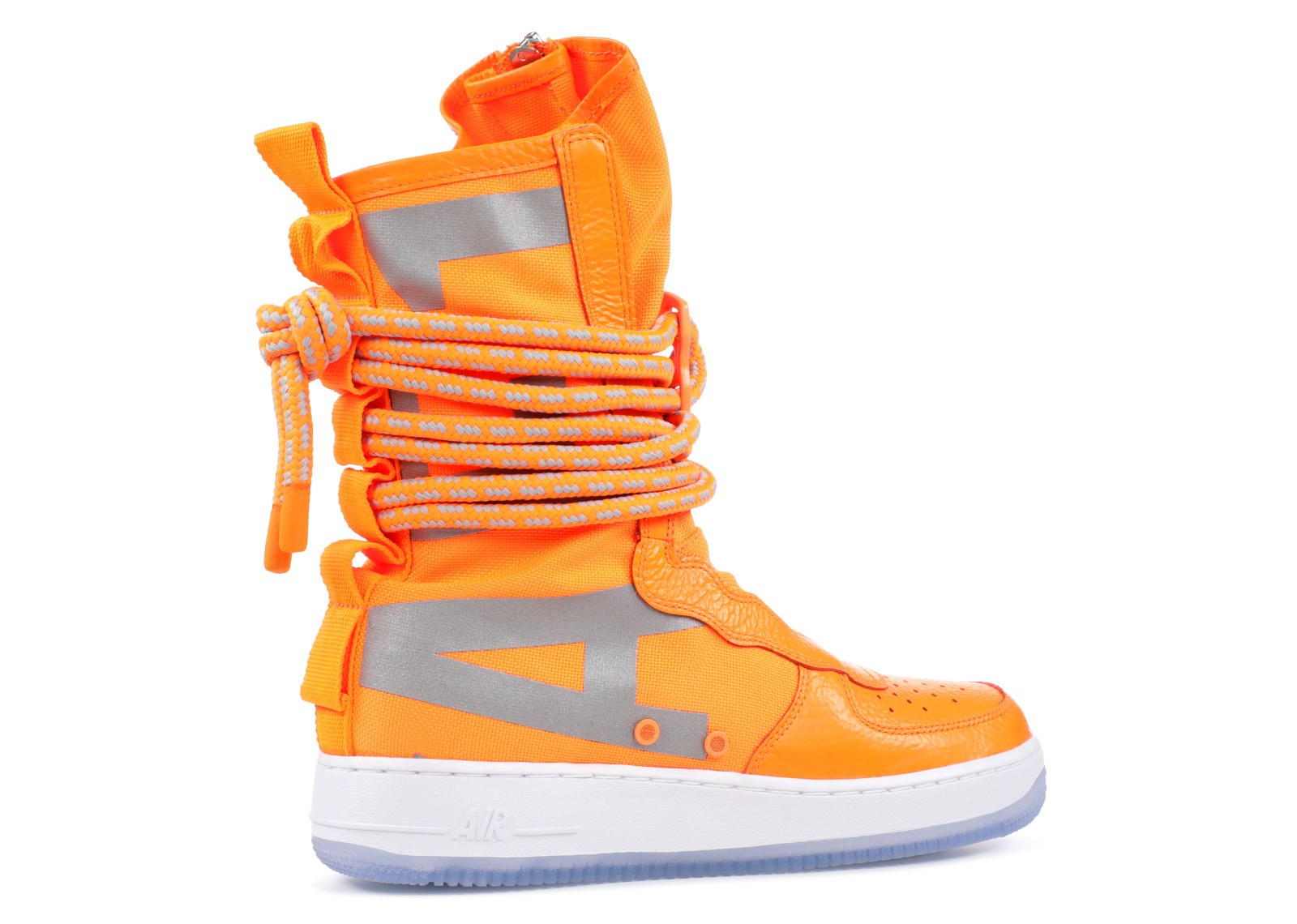 Nike Air Force 1 Sf Af1 High Orange White Total AA1128-800 - Febbuy