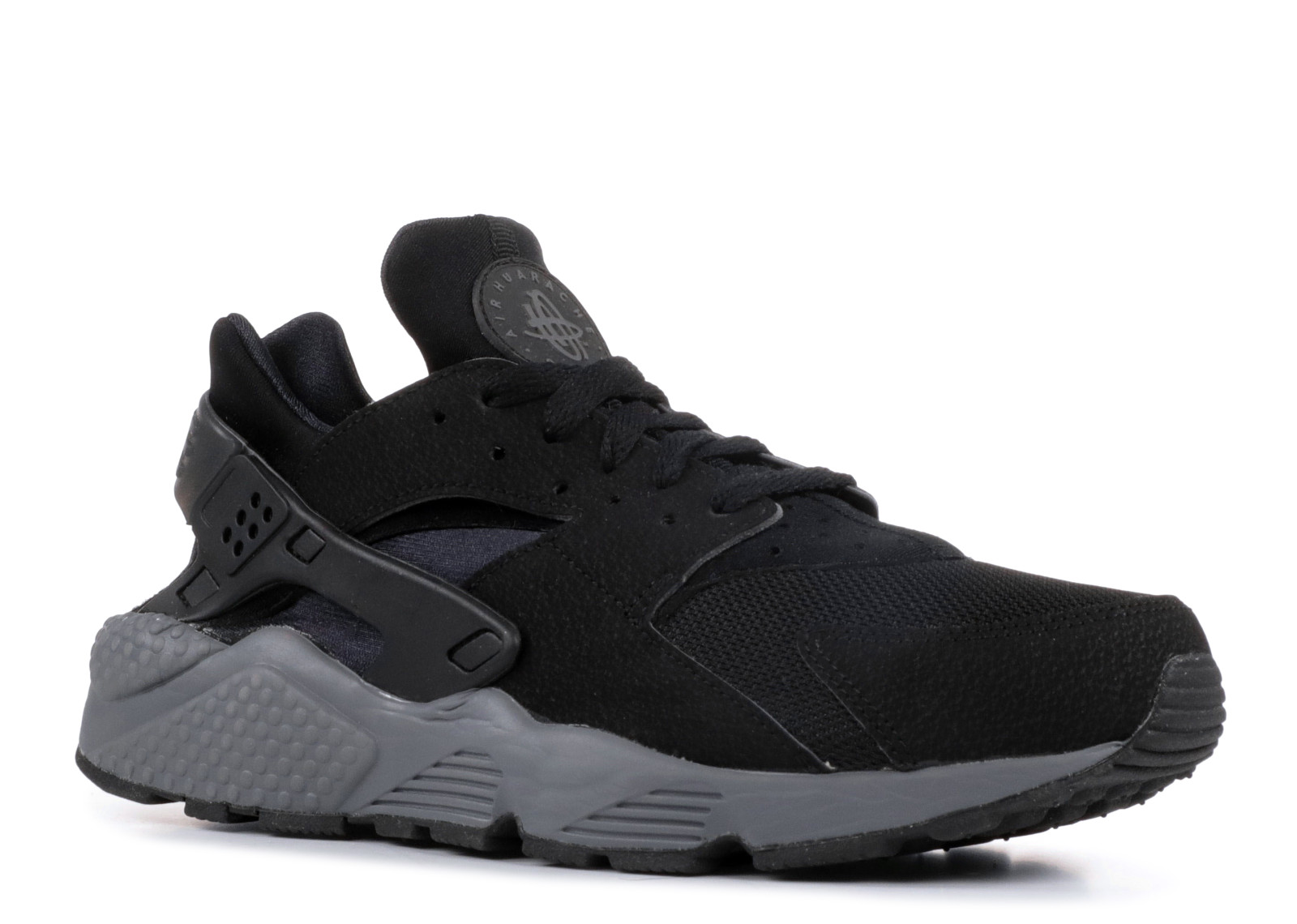 huaraches black and grey
