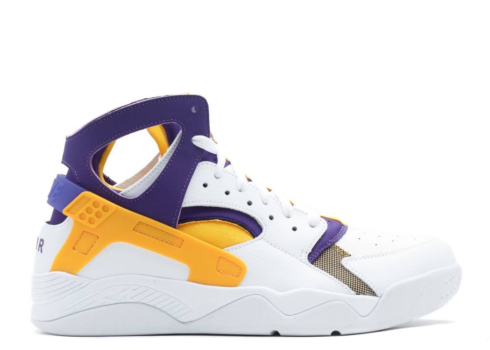 huarache white purple