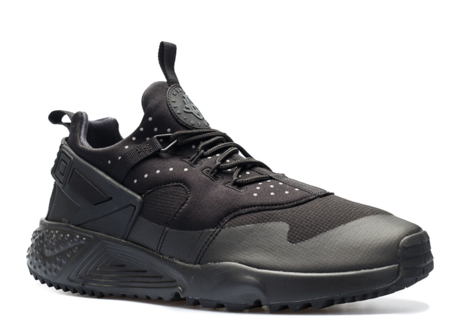 nike huarache all black leather