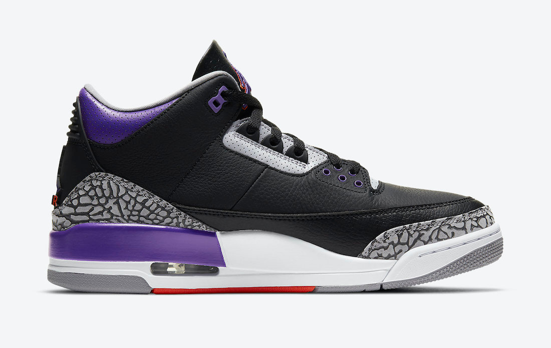 purple gray and white jordans
