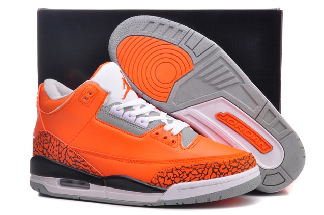 jordan orange 3s
