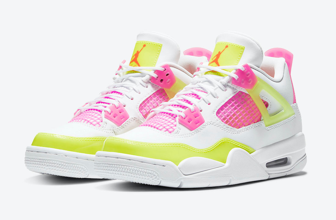 white lemon venom jordan 4