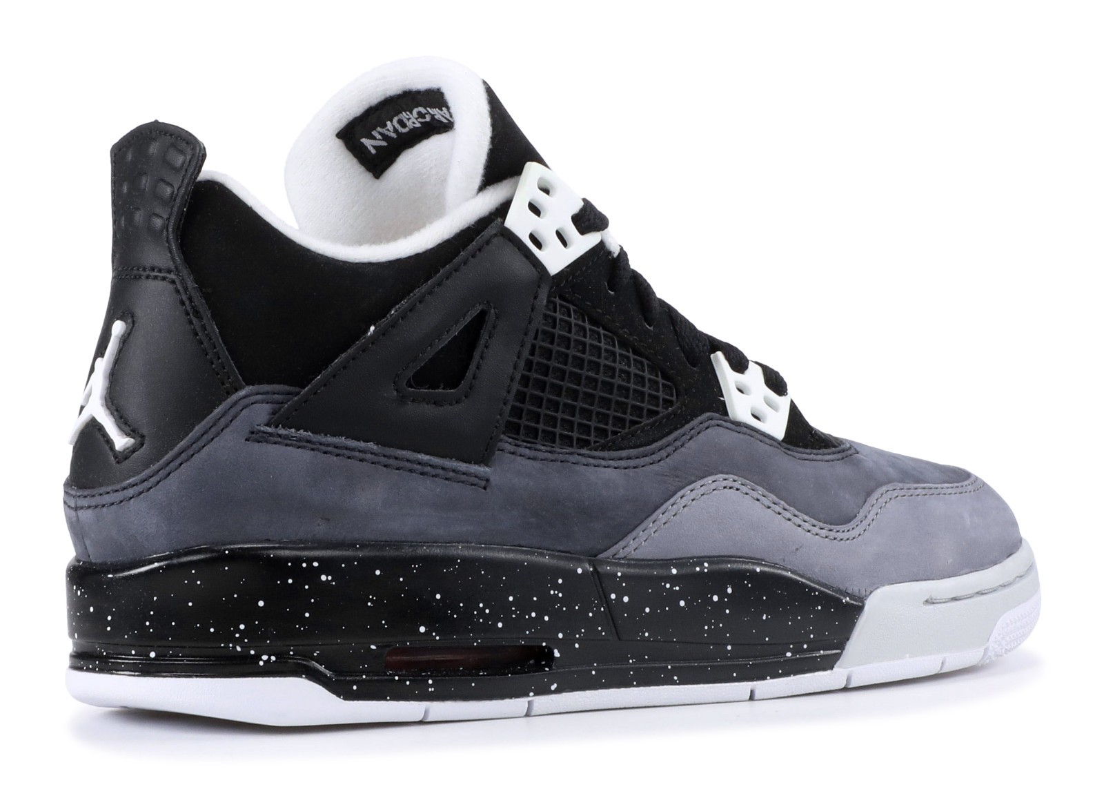 Nike Air Jordan Retro 4 IV GS Fear Pack Black White Grey 626970030 Febbuy