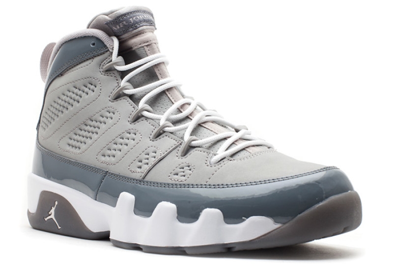 grey and white 9s