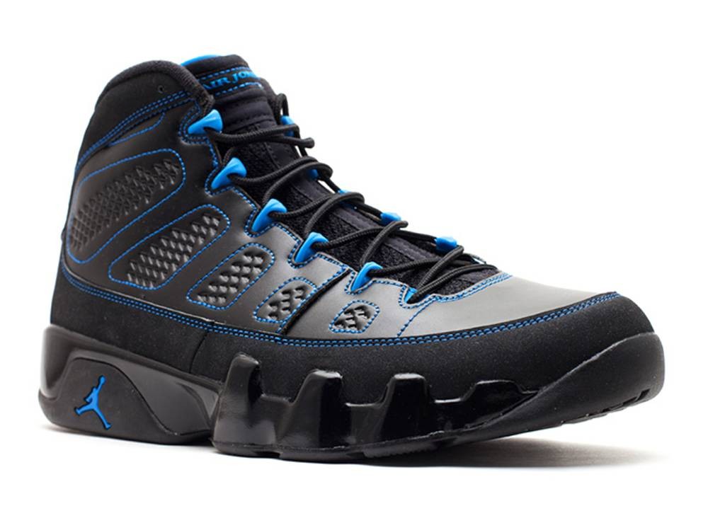 blue and black retro 9