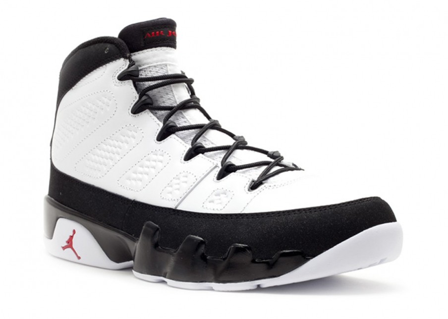 red white black 9s