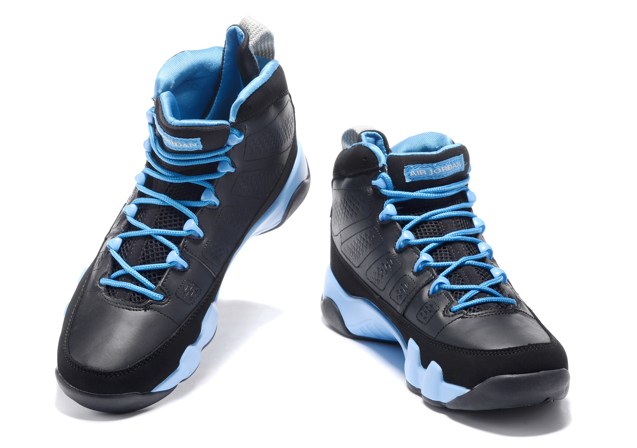 Nike Air Jordan 9 IX Retro Slim Jenkins UNC University Blue Men Shoes 302370 045 - Febbuy