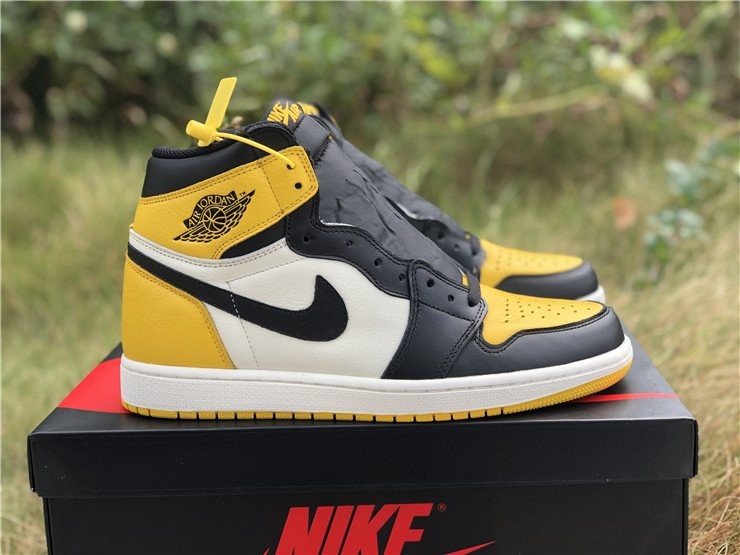 jordan retro 1 yellow toe
