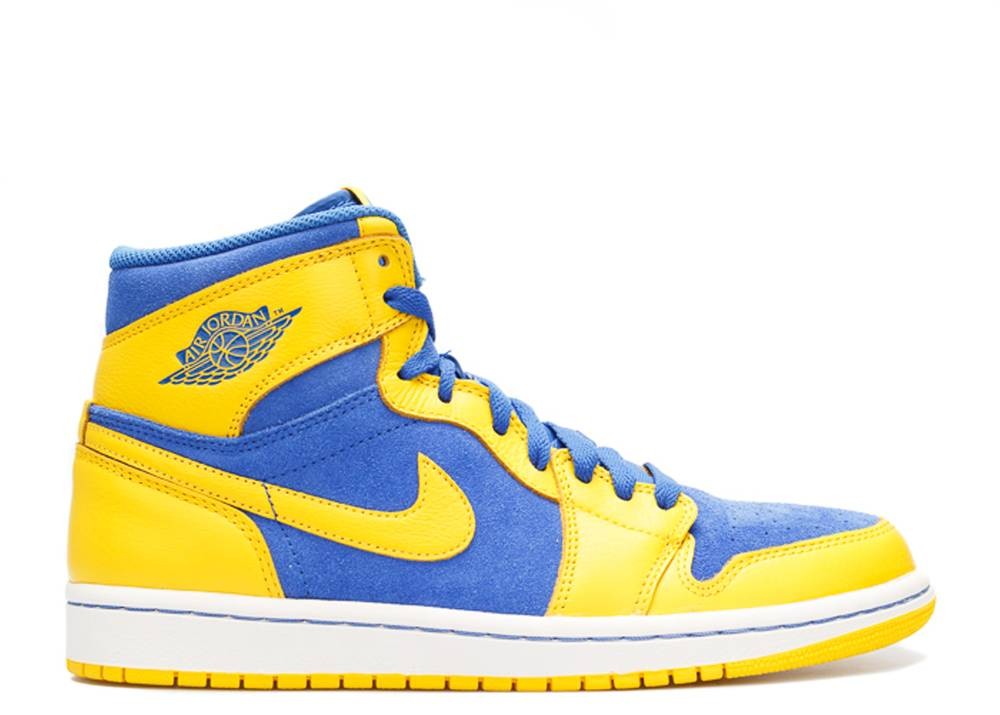 Air Jordan 1 Retro High Og Laney Varisty Game Royal White Maize 555088