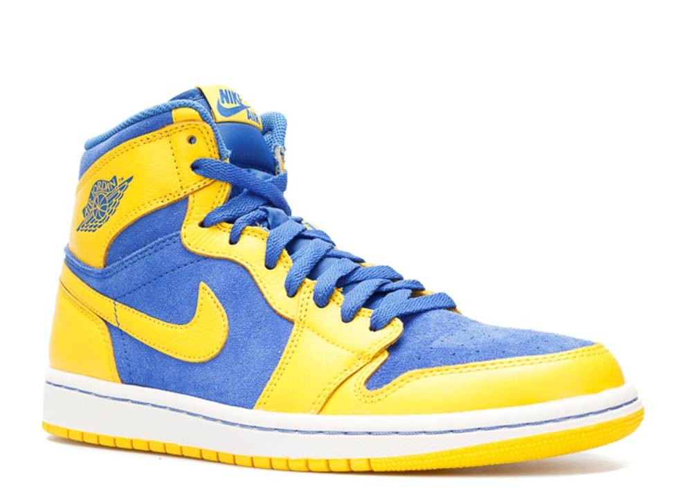 Air Jordan 1 Retro High Og Laney Varisty Game Royal White Maize 555088-707 - Febbuy