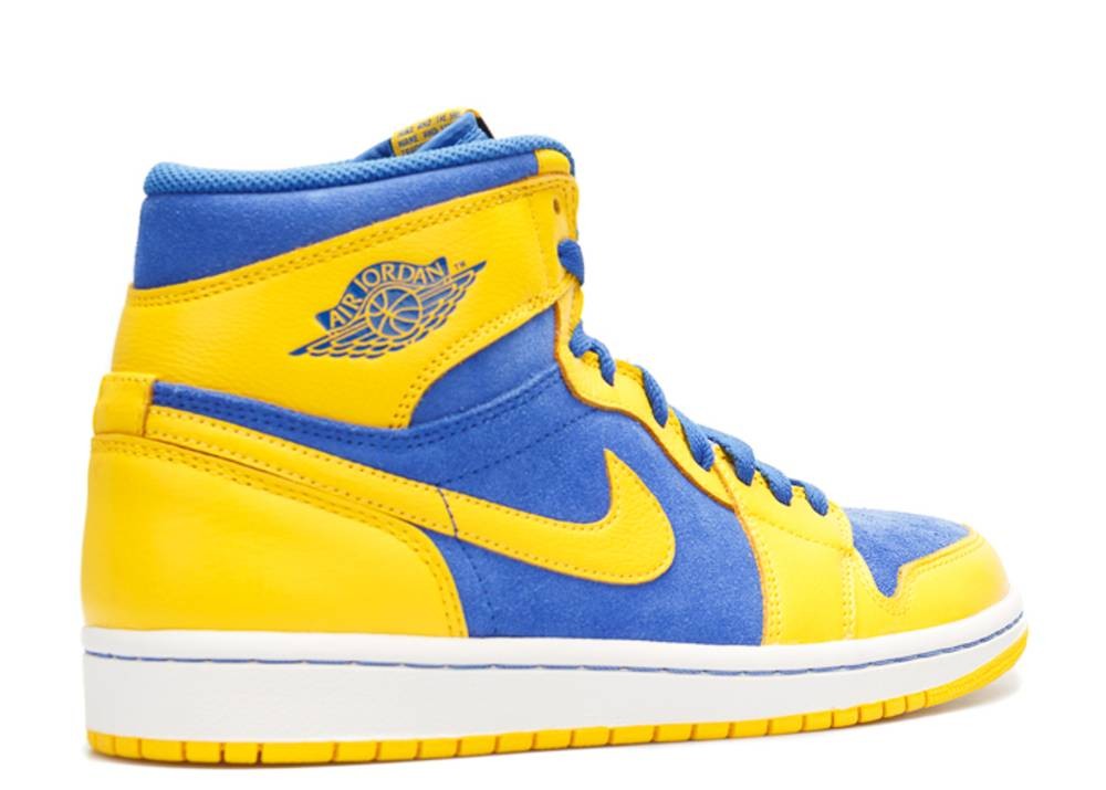 Air Jordan 1 Retro High Og Laney Varisty Game Royal White Maize 555088-707 - Febbuy