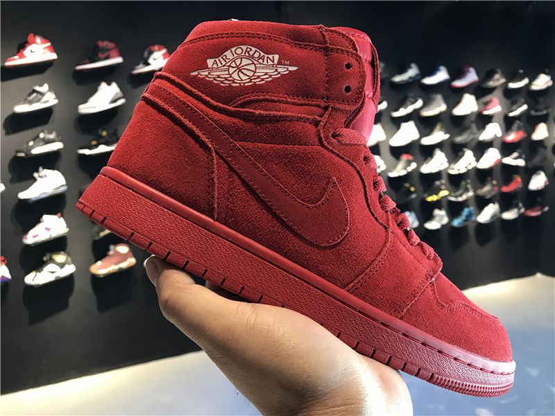 all red retro 1s