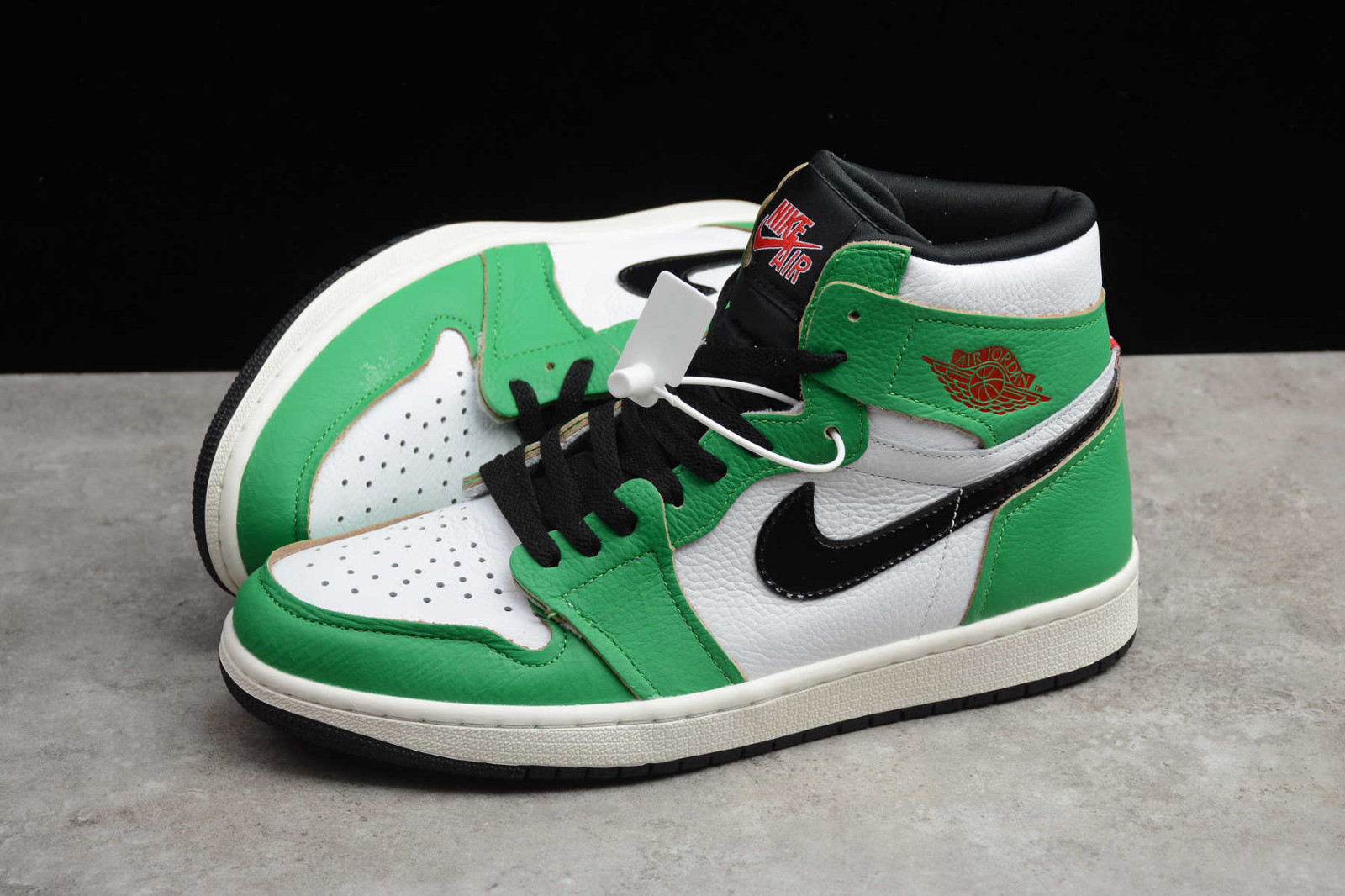jordan 1 og lucky green