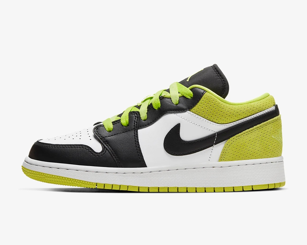 aj 1 low cyber green