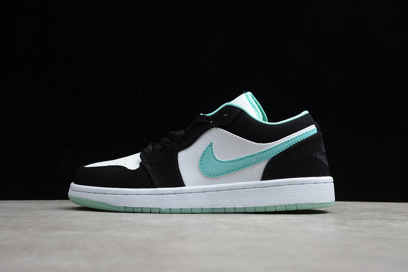 jordan 1 low turquoise and black