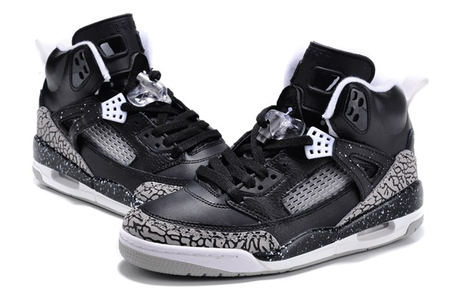 Nike Air Jordan 3.5 Spizike Basketball Spike Lee Oreo Black Grey White ...