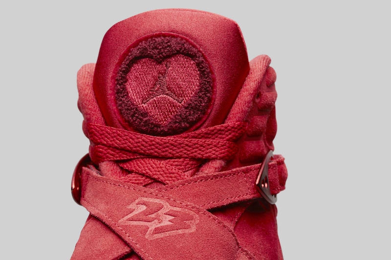 valentines day jordan 8s