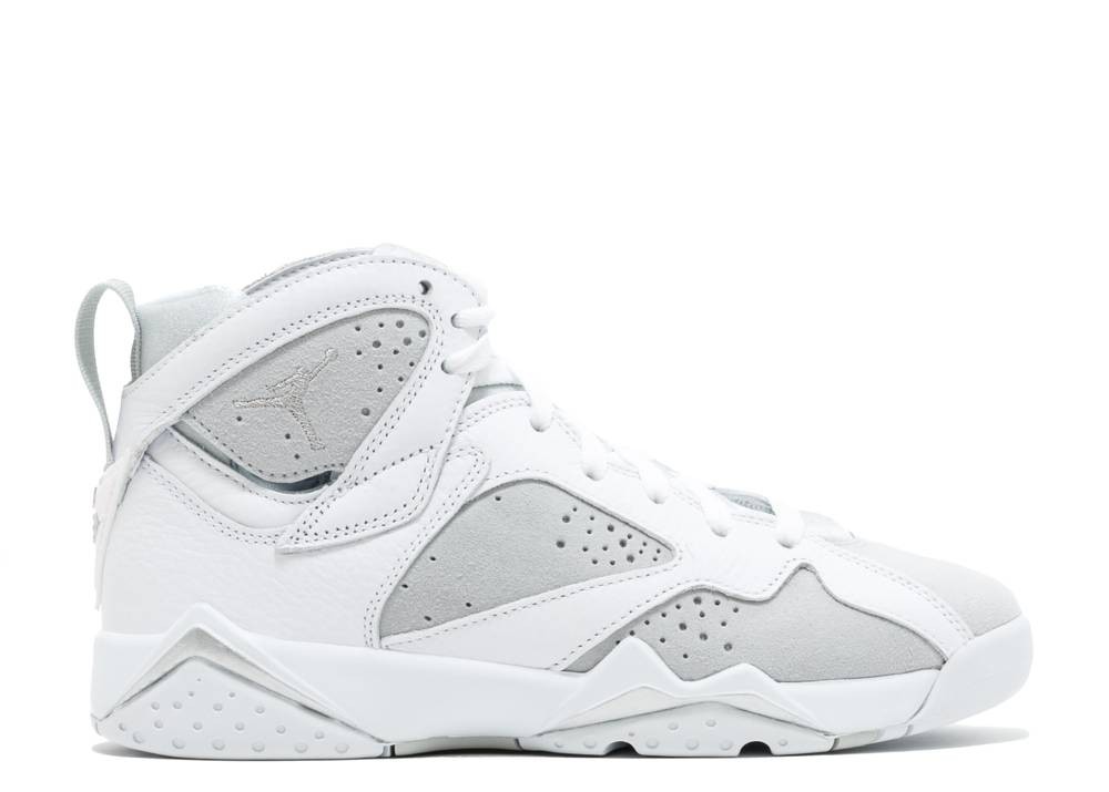 jordan 7 retro white metallic silver