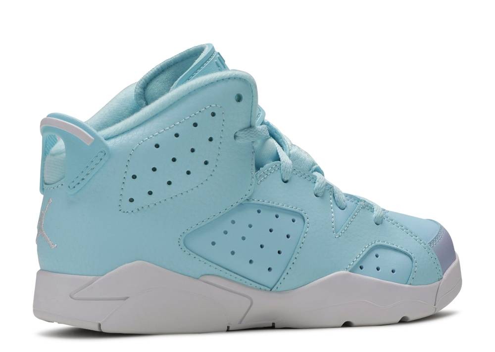 Air Jordan 6 Retro Bp Still Blue White 543389-407 - Febbuy
