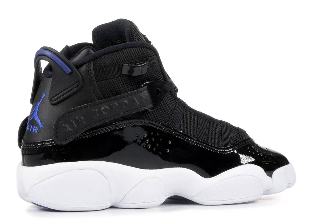 Air Jordan 6 Rings Bg Black Blue 323419-016 - Febbuy