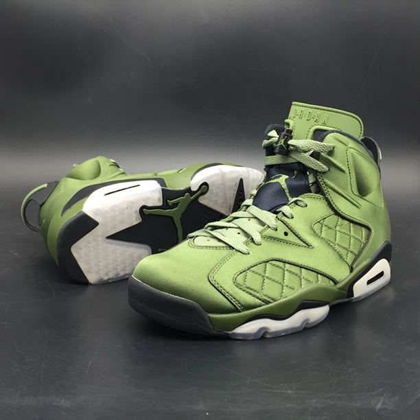 army green jordan 8