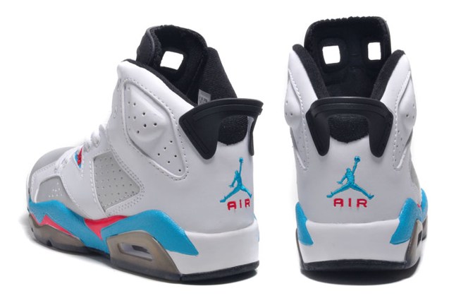 jordan 6 pink and blue