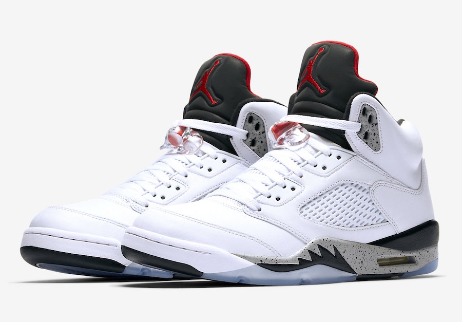 red and grey 5s
