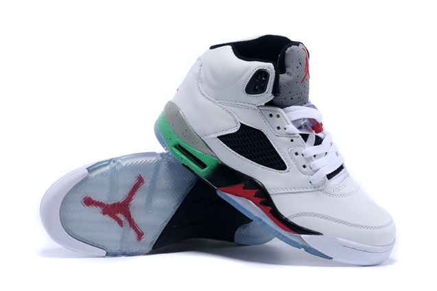 Nike Air Jordan Retro 5 V Pro Stars DS White Infrared 23 136027 115 - Febbuy