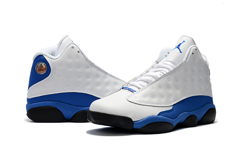 air jordan xiii blue and white