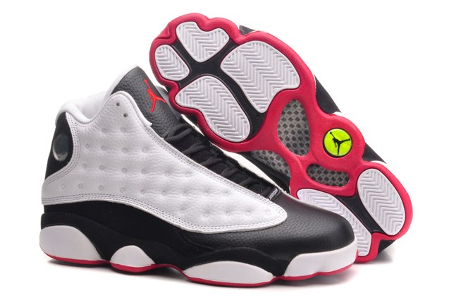 Nike Air Jordan XIII 13 Retro White Black Red He Got Game 13 309259 104 - Febbuy