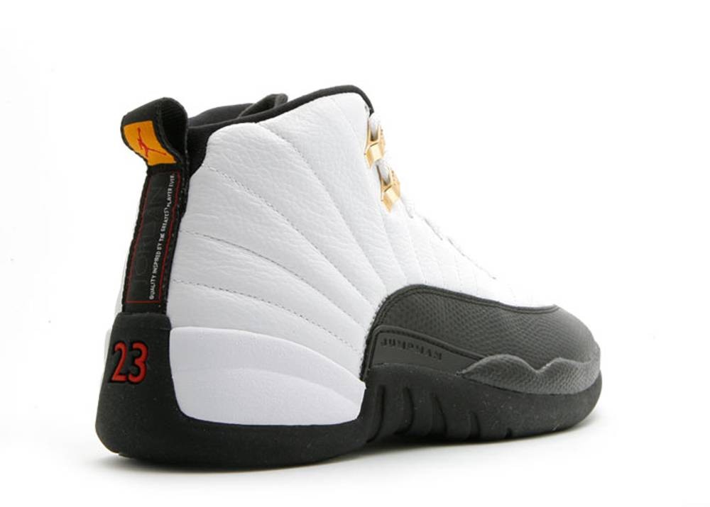Air Jordan 12 Retro Countdown Pack Taxi White Black 130690-109 - Febsale