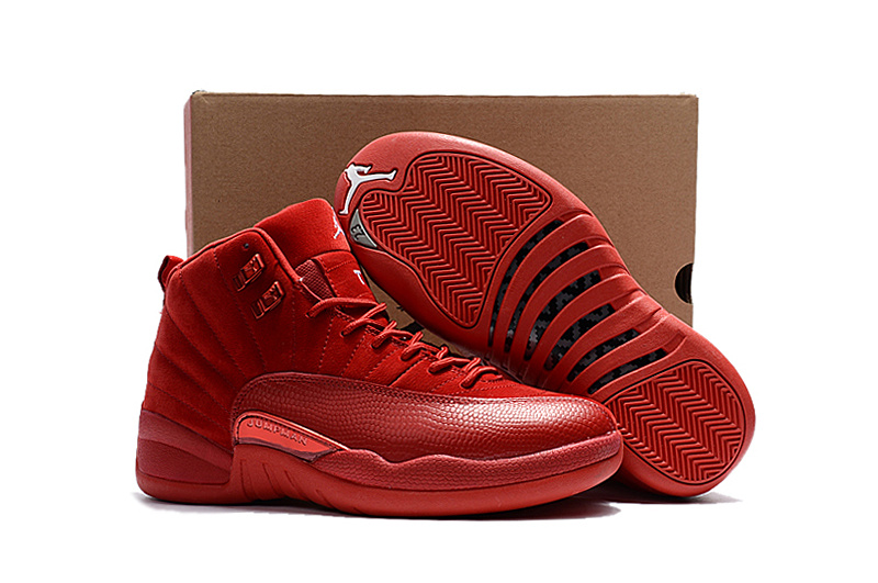 mens all red jordans